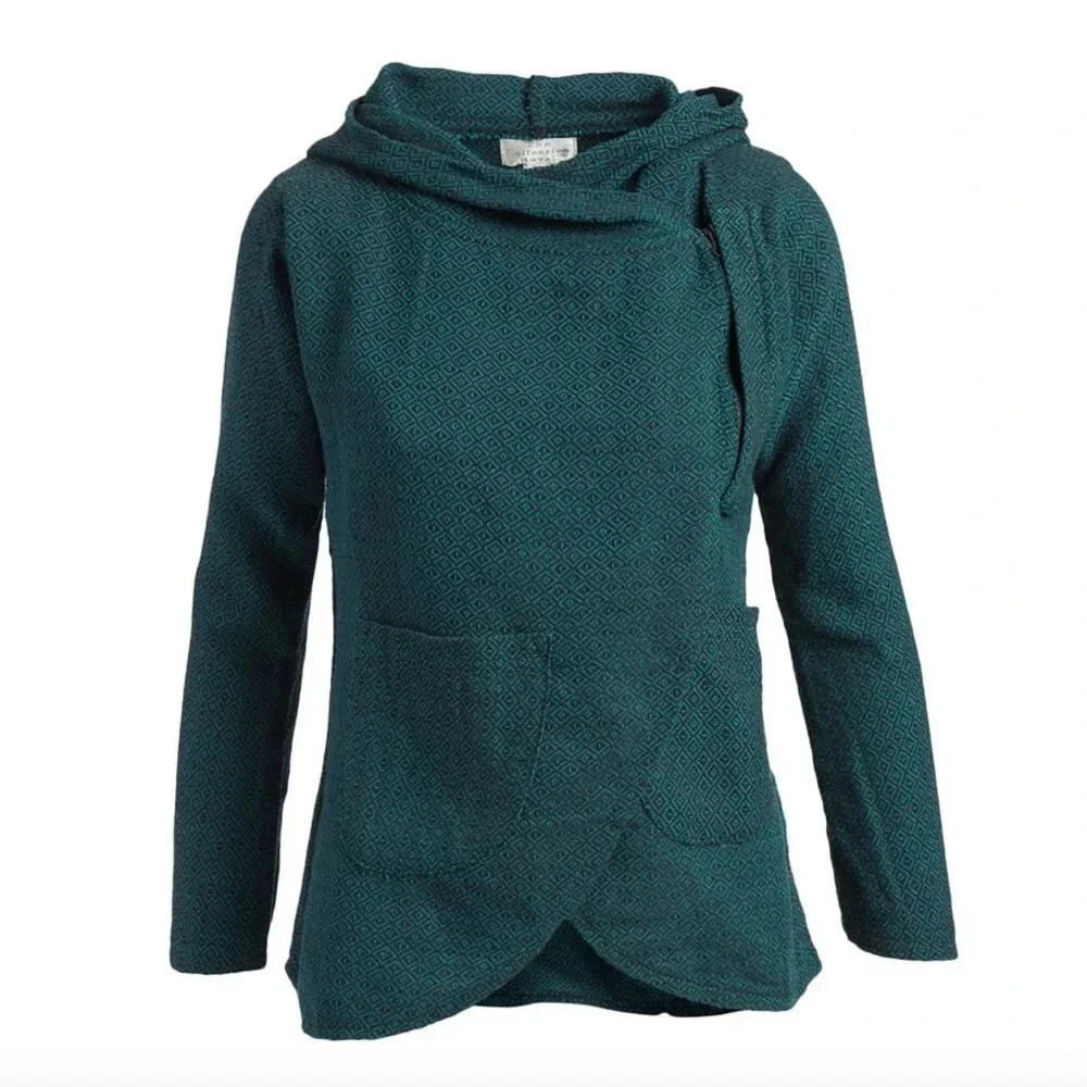 EUC Women's Collection Royal Wrap Cotton Sweater X-large